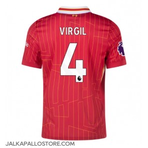 Liverpool Virgil van Dijk #4 Kotipaita 2024-25 Lyhythihainen